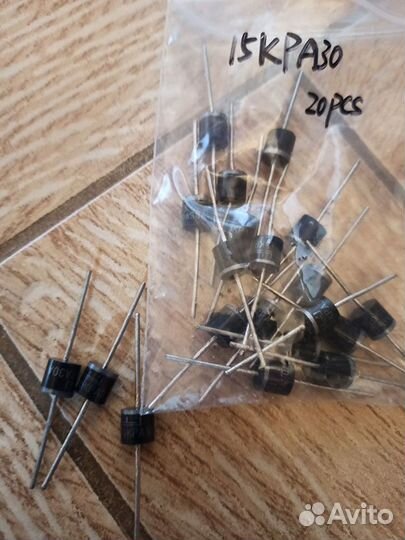 Диод защитный 15kpa30a супрессор для тахографов