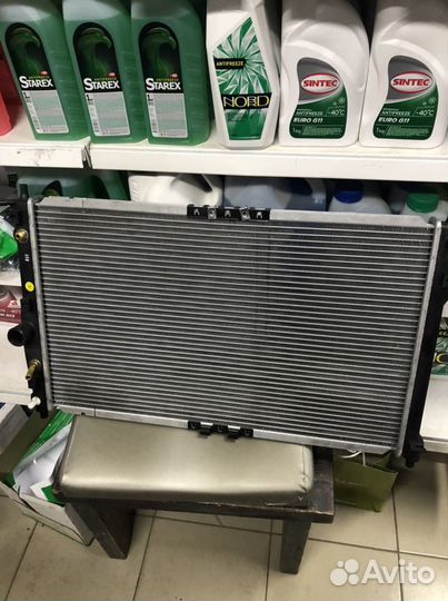 96182260 Радиатор lanos для механики и автомата