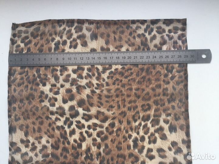 Шарфик шелковый прозрачный