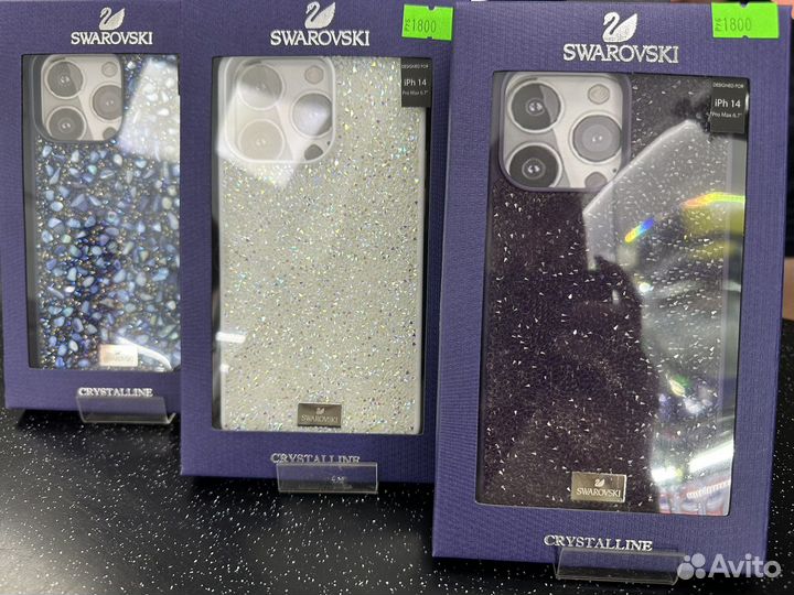 Чехол Swarovski для iPhone 14 Pro Max