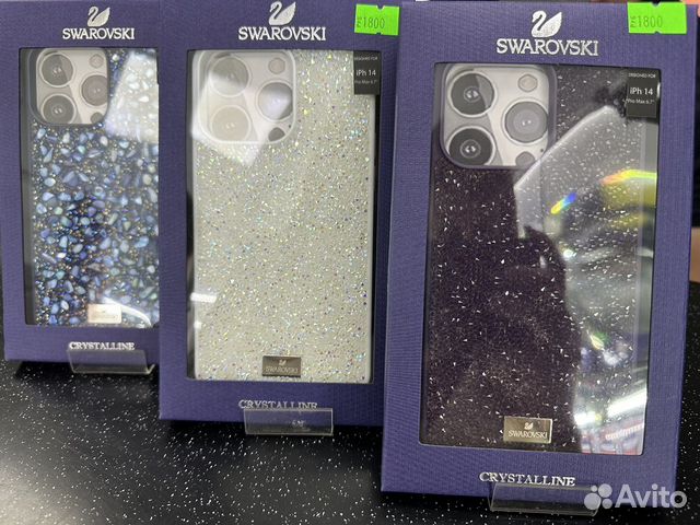 Чехол Swarovski для iPhone 14 Pro Max
