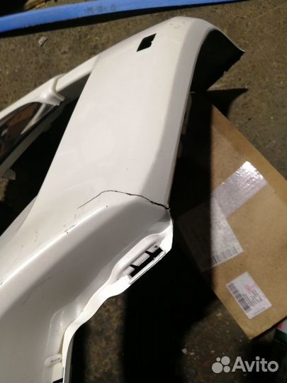 Бампер передний Toyota Land Cruiser 200 c 2015г