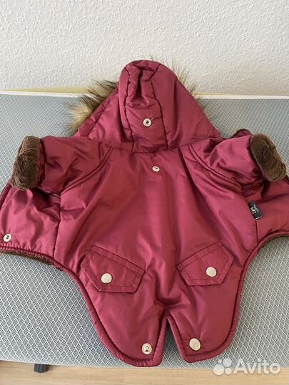 Одежда для собак мелких пород комбинезон зимний