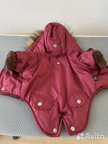 Одежда для собак мелких пород комбинезон зимний