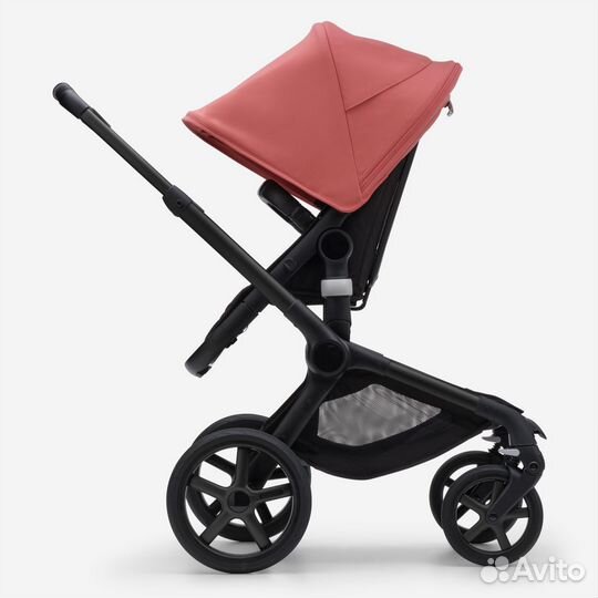 Bugaboo Fox 5 Black / Black / Sunrise Red