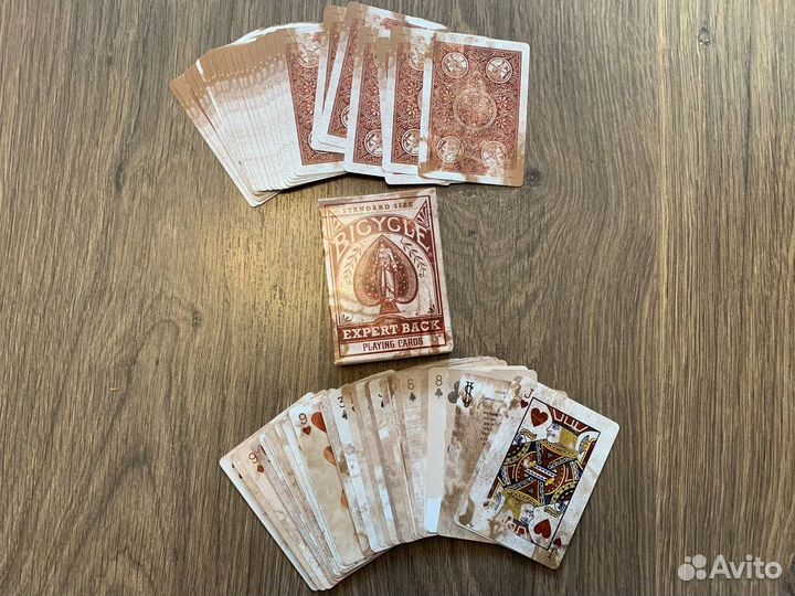 Новые Карты Bicycle Expert Back, коллекционные США