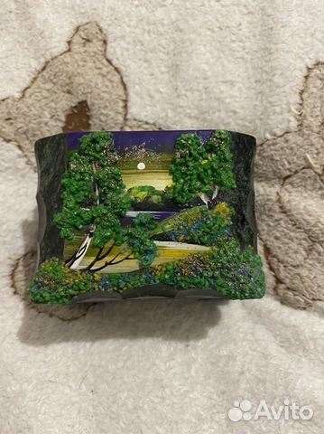 Шкатулка из натурального камня