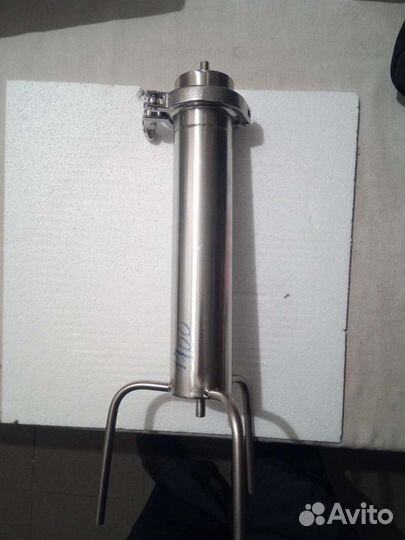 Угольная колонна нержавеющая