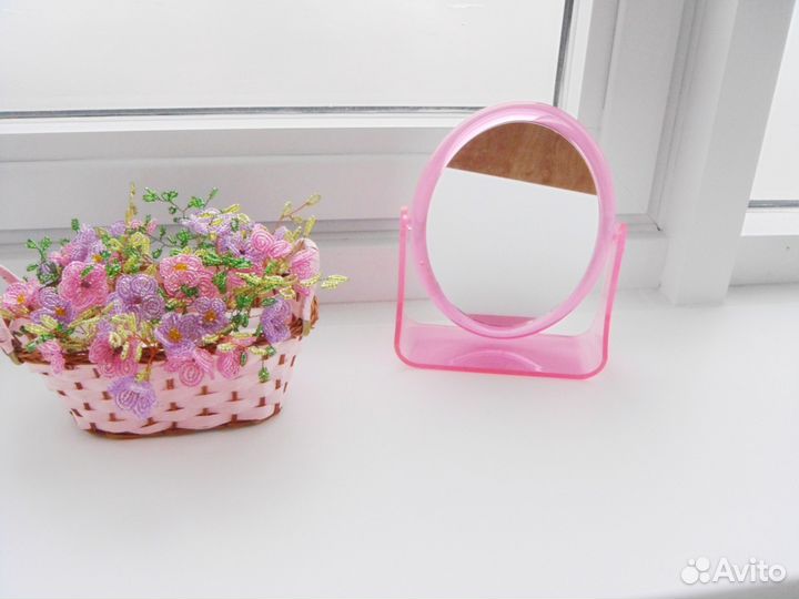 Новое розовое зеркало