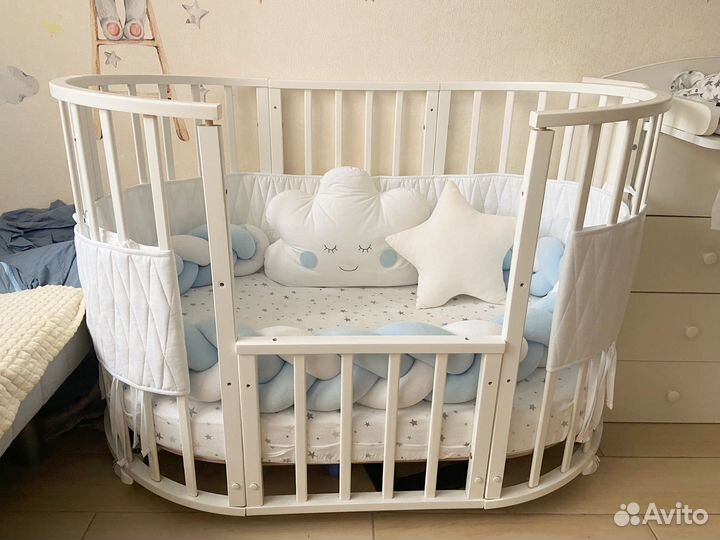 Детская кроватка трансформер 9 в 1