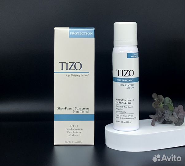 Tizo sheer foam non-tinted spf30