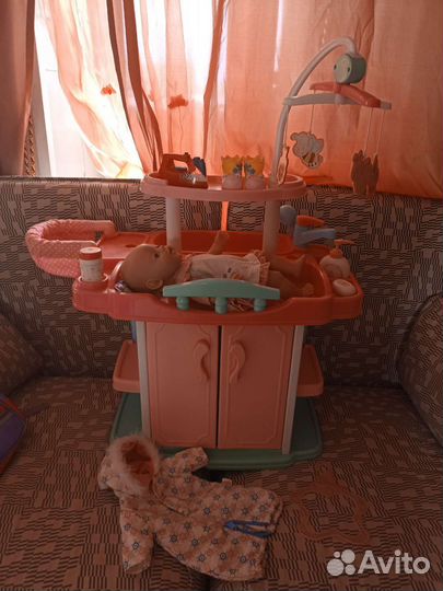 Центр для куклы, bebi born, кухня, игрушки