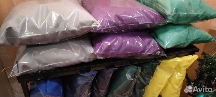 Подушки 40/40. Съемный чехол. Новые