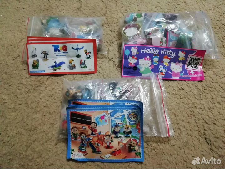 Киндер серии и единички