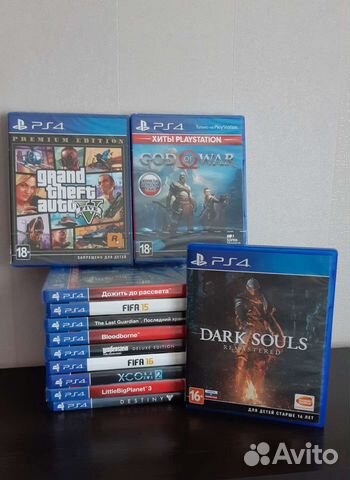 Игры для приставок ps4