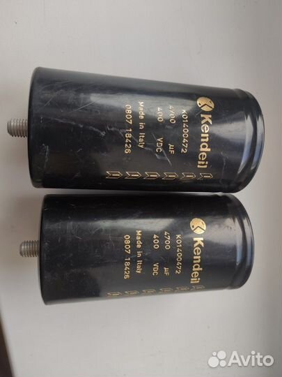 Конденсатор электролит пара