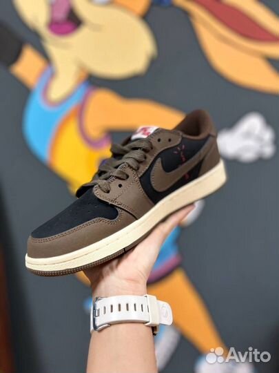 Nike AIR jordan low Travis Scott мужские кроссовки