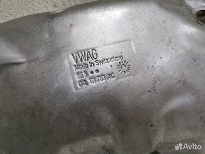 Тепловая защита катализатора Volkswagen Golf 7