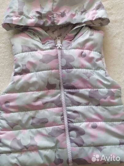Жилетка для девочки 74-80