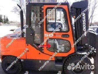 Стекло для вилочного погрузчика doosan D 50 SC-5