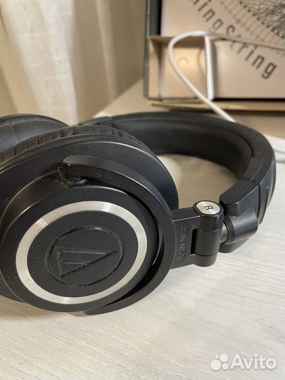 Наушники audio technica ath m50x