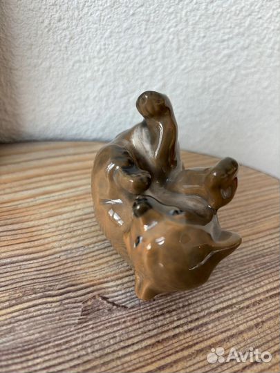 Фарфоровая статуэтка, Медвежонок, Copennhagen