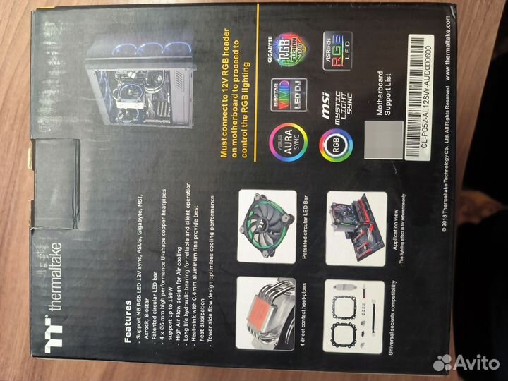 Башня Thermaltake Riing Silent 12