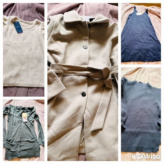 Пакет новых вещей на девушку 46 р цена за все