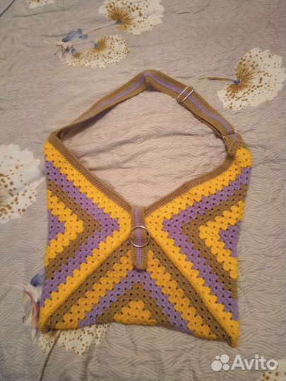 Cумка вязаная, ручной работы