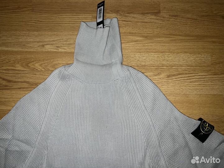 Stone island шерстяной свитер