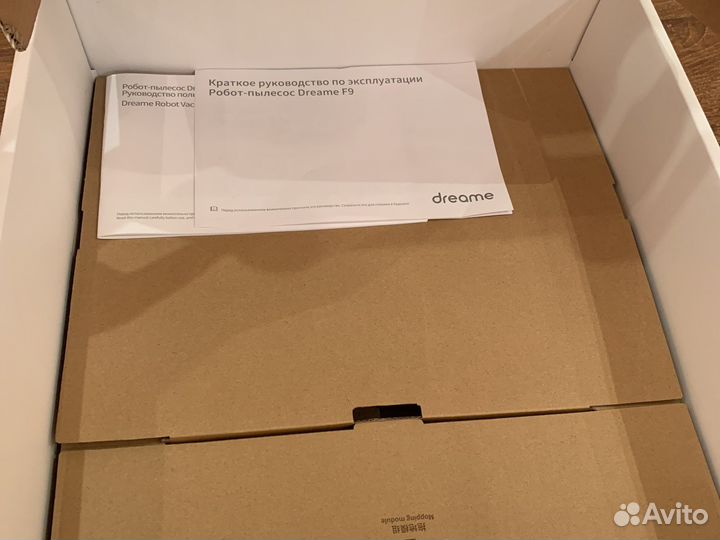 Коробка робот пылесос dreame f9