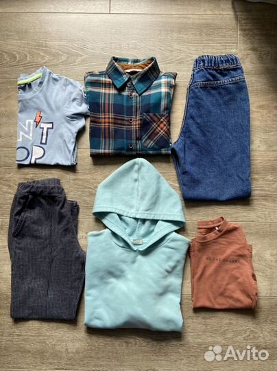 Вещи пакетом для мальчика размер 116