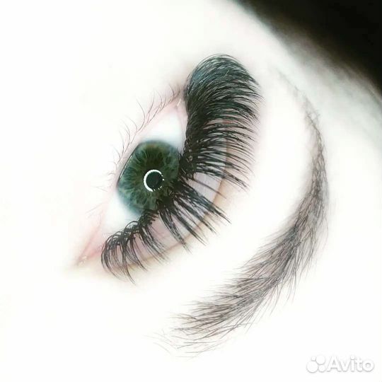 Наращивание ресниц на дому
