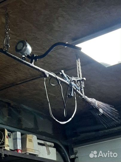 Светильник Метла в стиле лофт