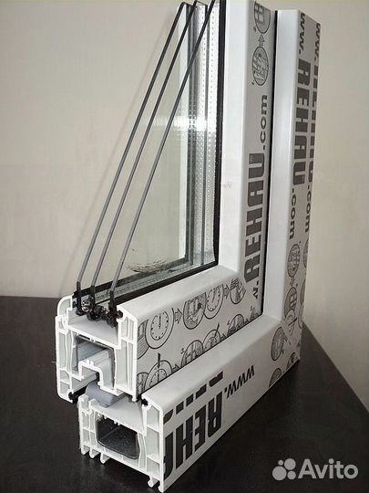 Окна пластиковые Rehau, KBE, EcoLight, Green Tech