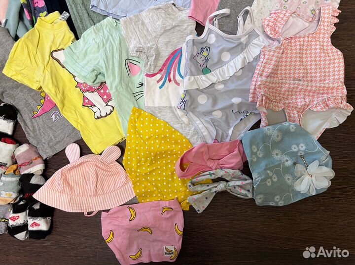Одежда пакетом для девочки 2 3 года