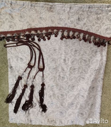 Шторы комплект с лабрекеном