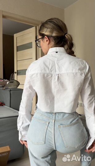 Укороченная рубашка Benetton