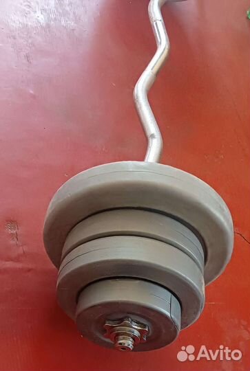 Штанга гриф блины бу