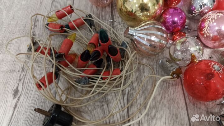 Игрушки ёлочные СССР