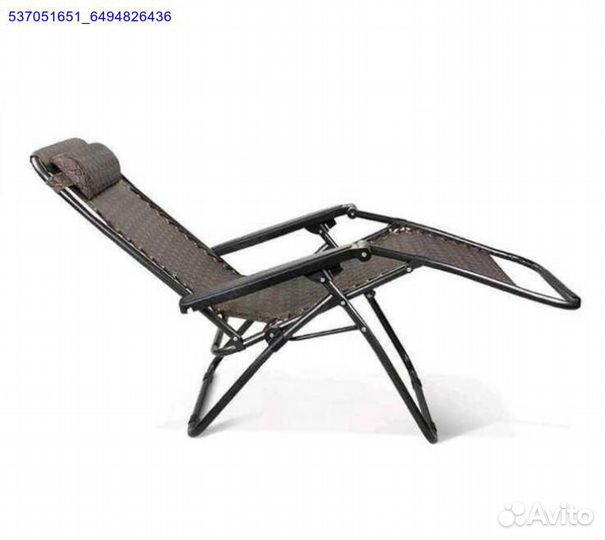 Шезлонг пляжный складной 2шт