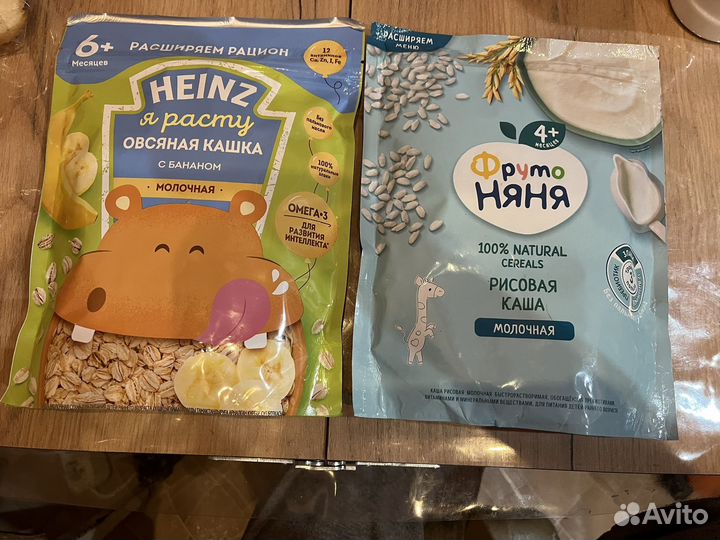 Детские каши молочные