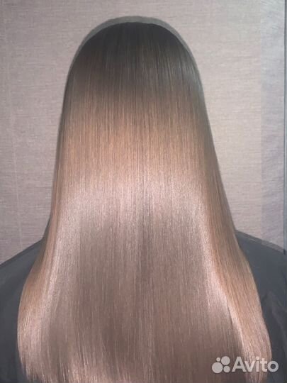 Кератиновое выпрямление и ботокс волос