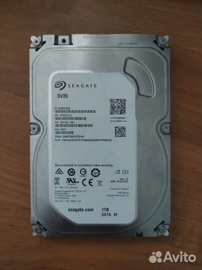Жесткий диск HDD 1 тб