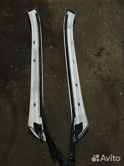 Накладки передних стоек W140 купе C140 CL