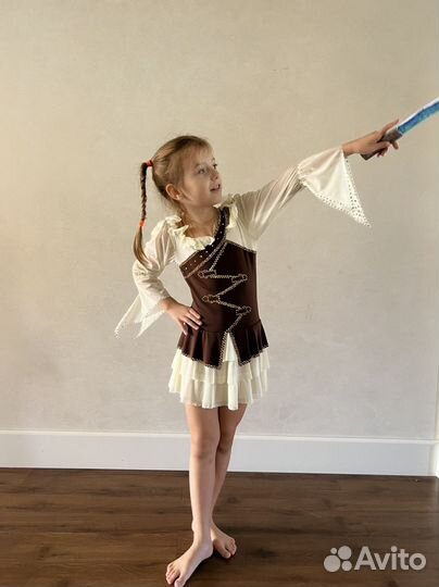 Костюм пиратки / пирата для финурного катания 128