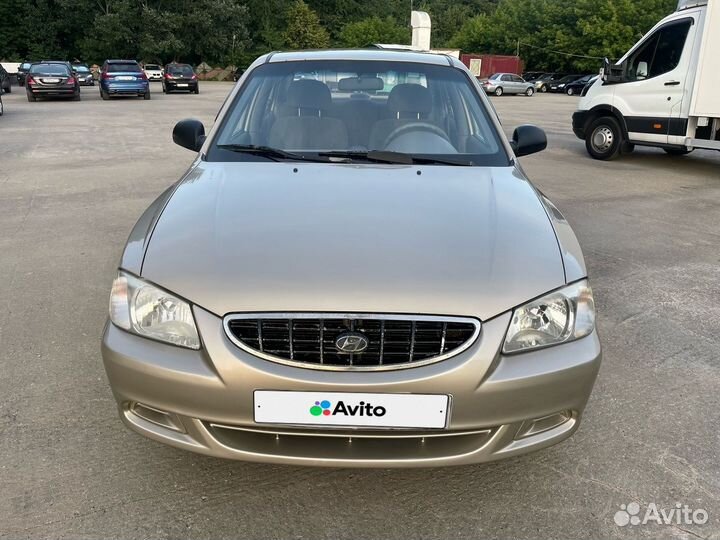 Hyundai Accent 1.5 AT, 2004, 182 870 км