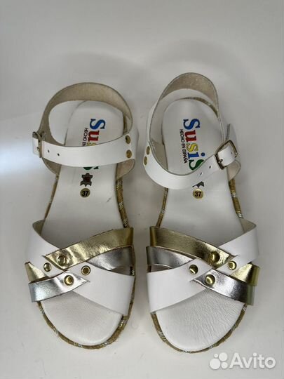 Босоножки женские кожаные