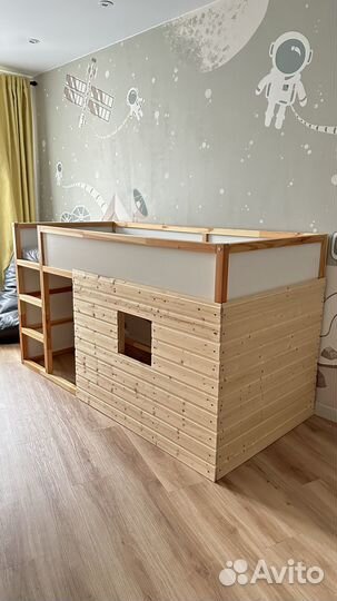 Kura кюра двусторонняя кровать чердак 90x200 см