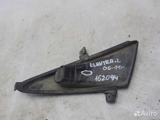 Накладка переднего бампера левая Hyundai Elantra